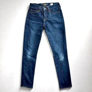 Lucky Brand Sofia Skinny Jeans | Dark Wash Ankle Denim | 4/27